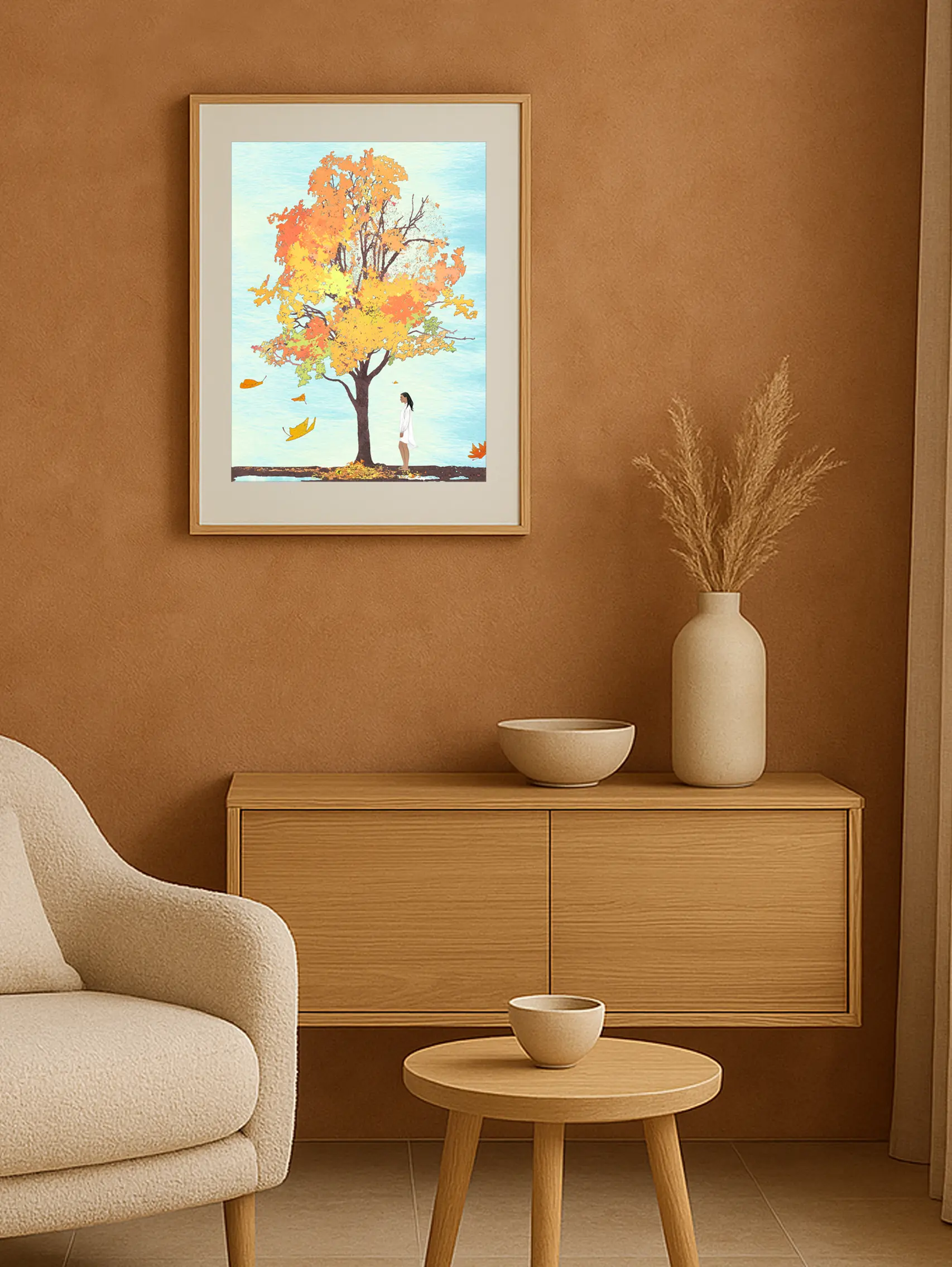 automne est là fine art en impression limitée par monica lind