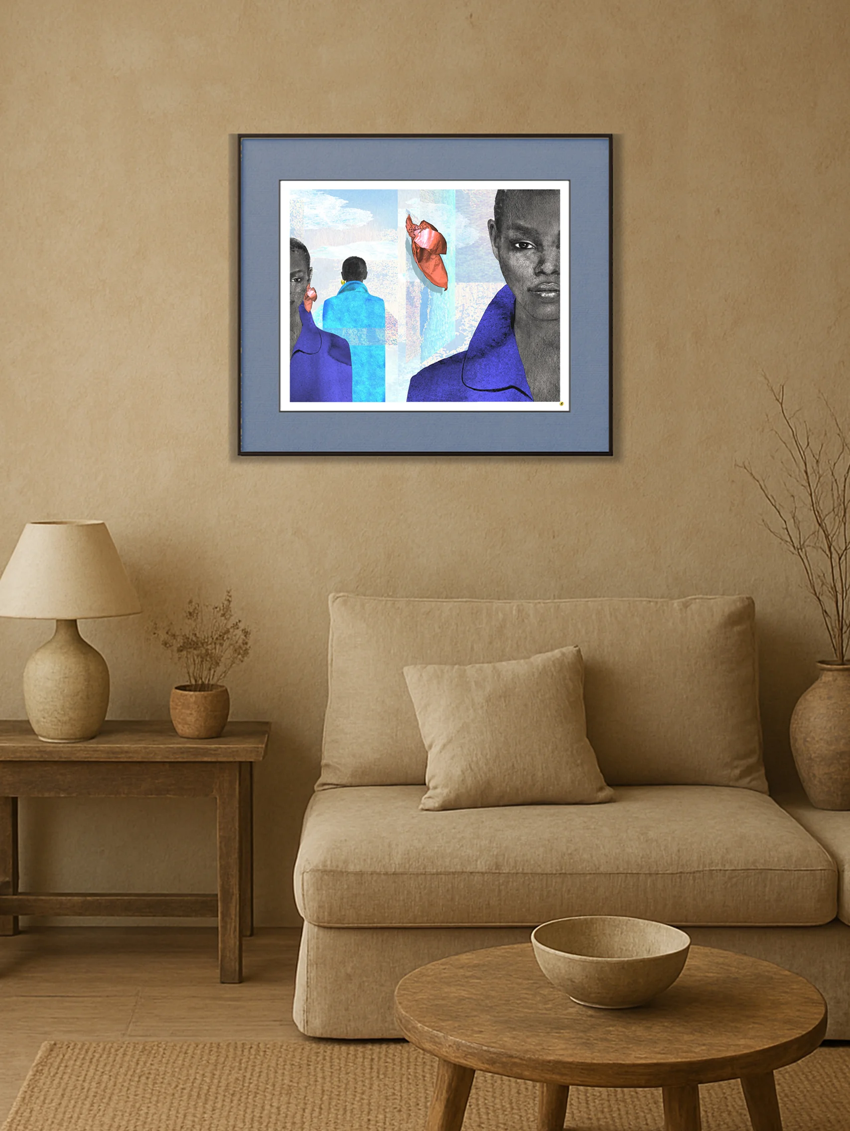 portrait-of-a-woman-in-blue-modern-limited-edition-wall-art-monicalind